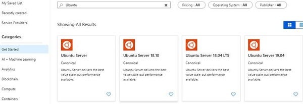 Search Ubuntu