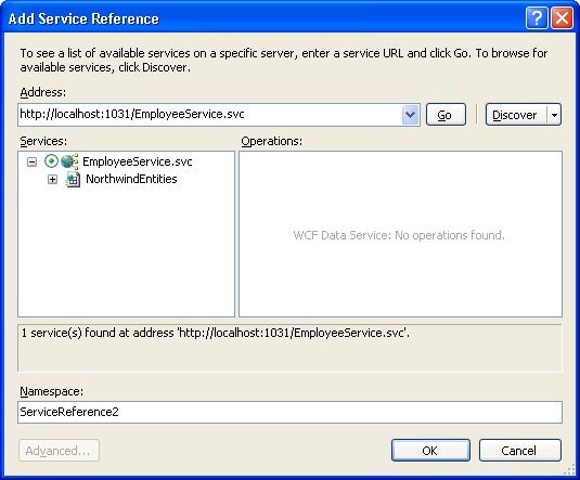 Add Service Reference