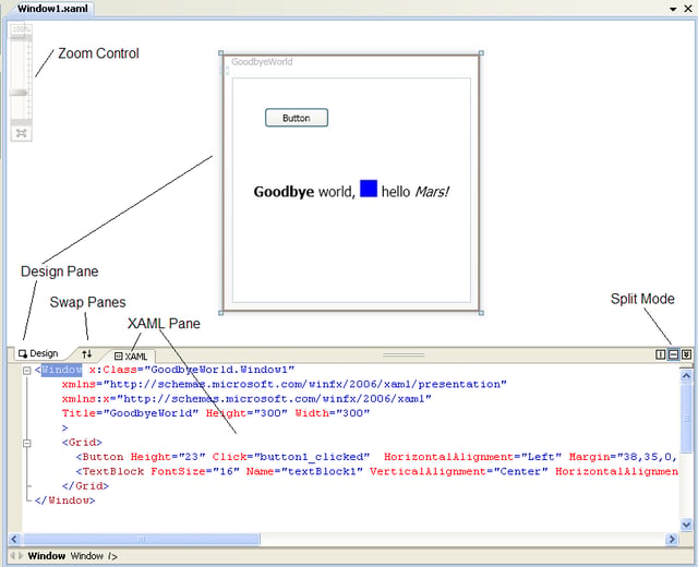 A Tour of WPF in Visual Studio 2008