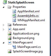 Creating a Splash Screen for Your Windows Phone Application