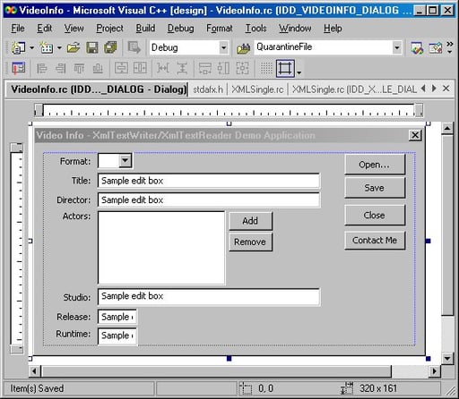 Build a Maintenance Application with the XmlTextWriter/XmlTextReader Classes
