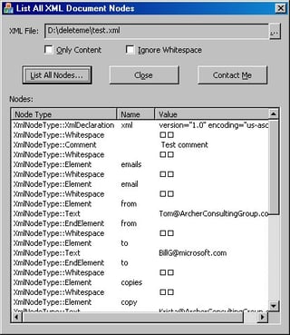 Reading XML Files with the XmlTextReader Class, Part 2