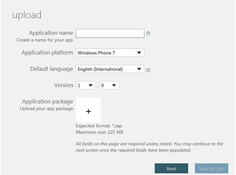 App Hub: Windows Phone 7 Application Submission Walkthrough