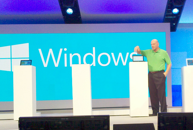 Steve Ballmer at Microsoft Build 2012