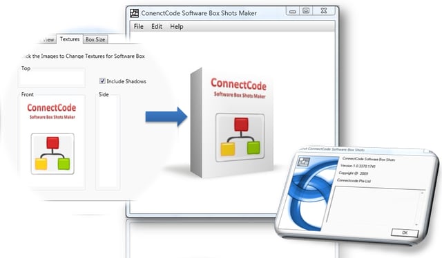 ConnectCode Software Box Shot Maker