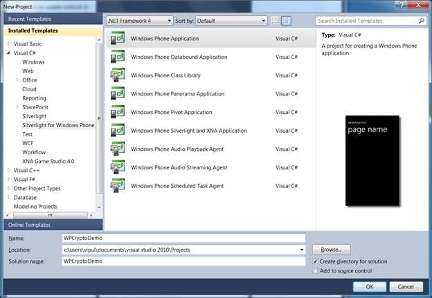 Understanding the New Cryptographic APIs in Window Phone Mango