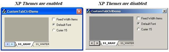 CCustomTabCtrl – MFC Tab Control