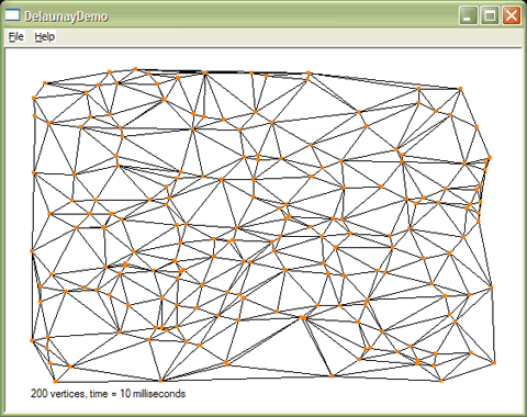 Delaunay Triangles