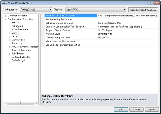 Tips and Tricks for Using WinUnit with Microsoft Visual Studio