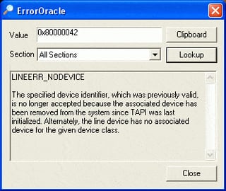 Error Lookup Tool