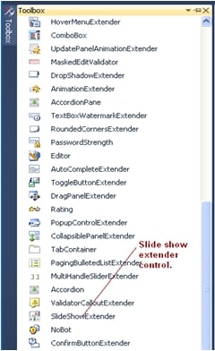 SlideShow Extender control in ASP.NET Ajax