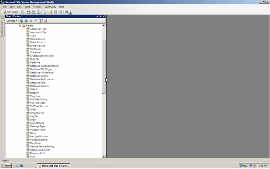 SQL Server 2008 Policy Management