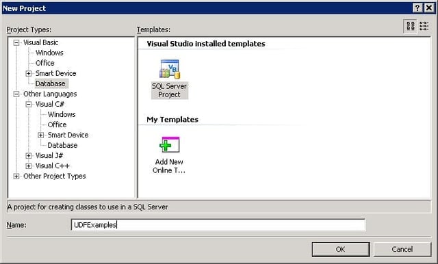 Implement User-Defined Functions in SQL Server 2005 with Managed Code