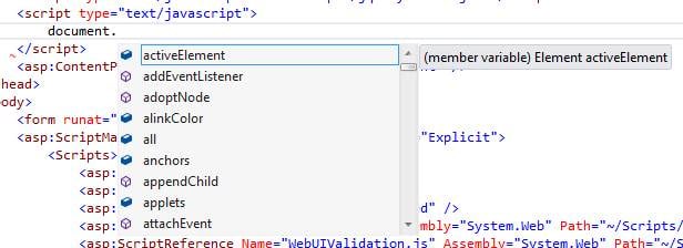 Visual Studio 2012 is More Friendly with Javascript and CSS
