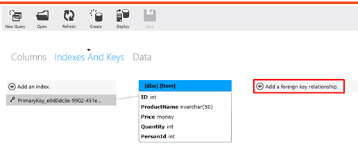 Add a foreign key relationship