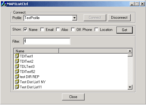 Accessing the Address Book Data Using MAPI