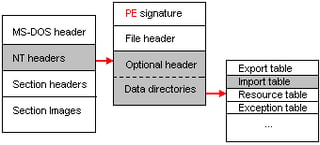 Injective Code Inside an Import Table