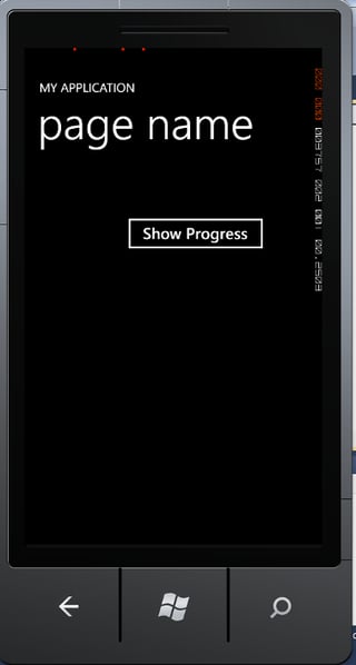How to Indicate Progress in Your Windows Phone Application