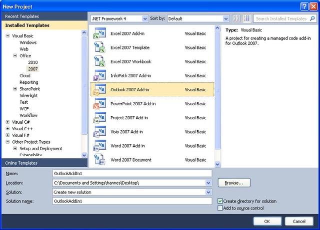 Creating an Outlook Add-In Part 2