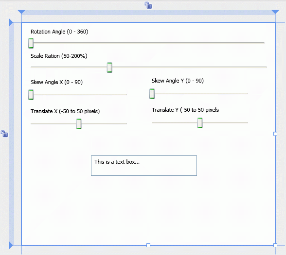 the values indicated in the labels