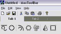 Creating a Tabbed Tool Bar
