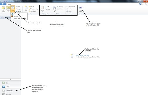 development of ASP.NET Web Pages