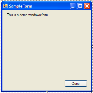 Opening Modal Managed Windows from MFC