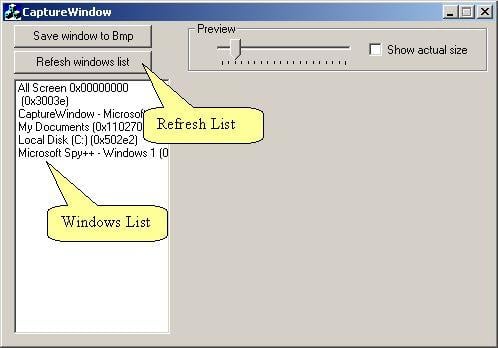 Capturing Windows Regardless of Their Z-Order