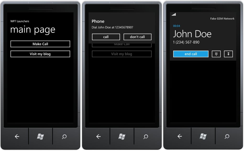 Windows Phone 7 Quick Tutorials: Part 6 – Launchers and Choosers
