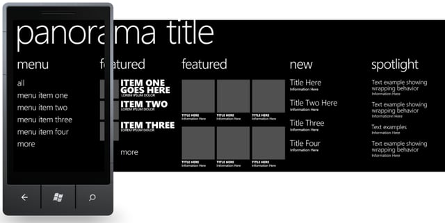 Windows Phone 7 Quick Tutorials: Part 5 – Pivot and Panorama
