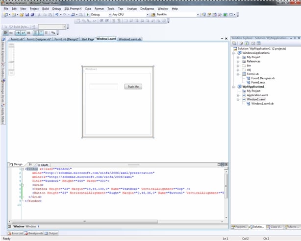 Getting to know WPF