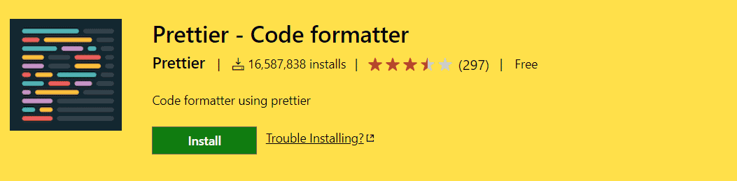 Prettier VS Code 