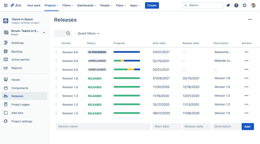 Jira Project Management Software