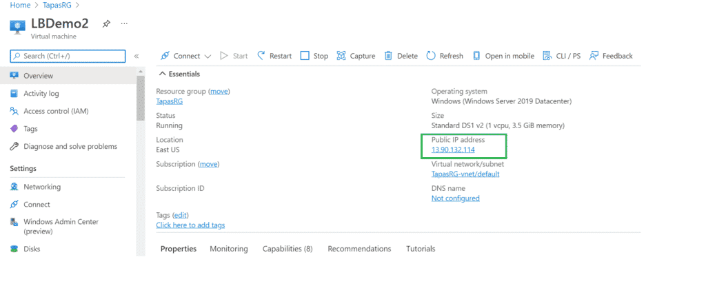 Azure Load Balancer Examples