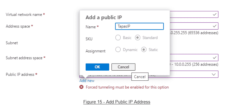 Create an Azure Firewall Public IP Address